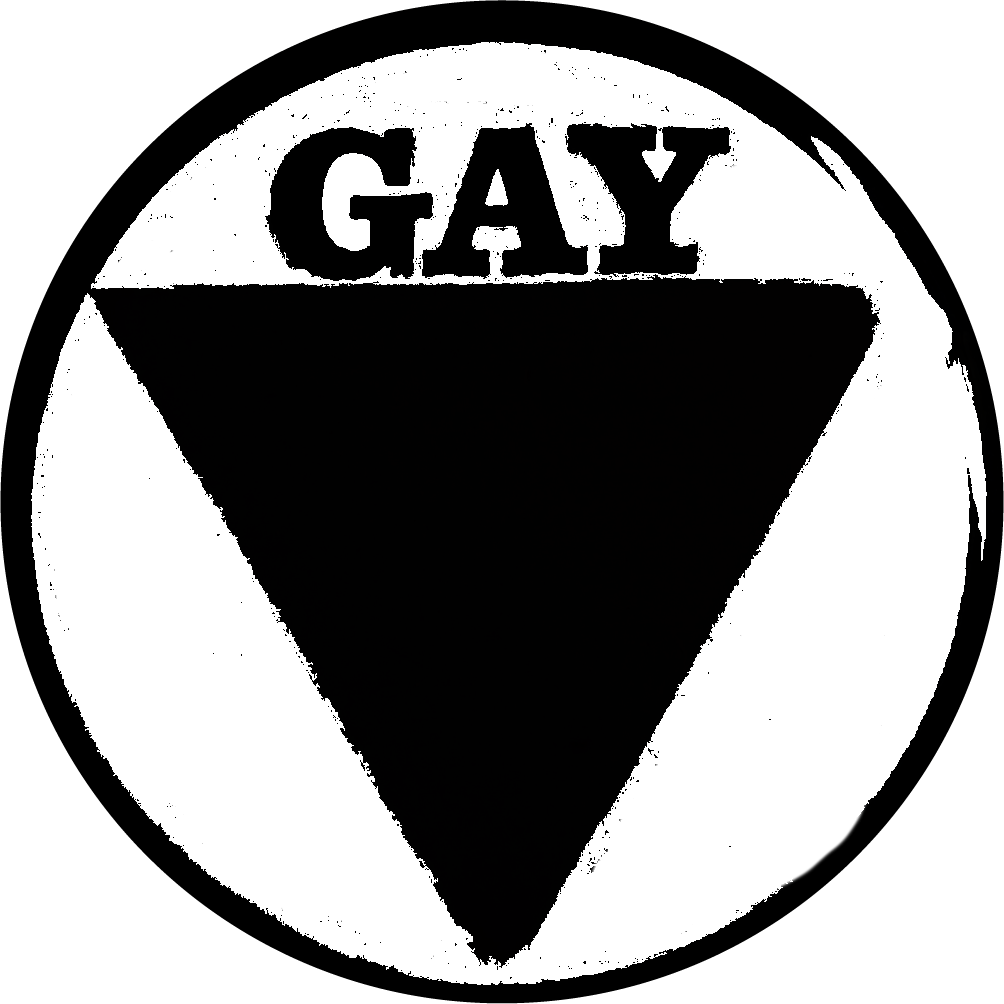 Gay [Pink Triangle] (n.d) 5-43-1 Negative